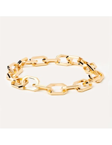 Pdpaola bracciale small signature chain gold